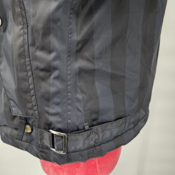 BURTON Dutchess Insulated Black Tone On Tone Plaid Snowboard Jacket M NWT - Picture 7 of 16